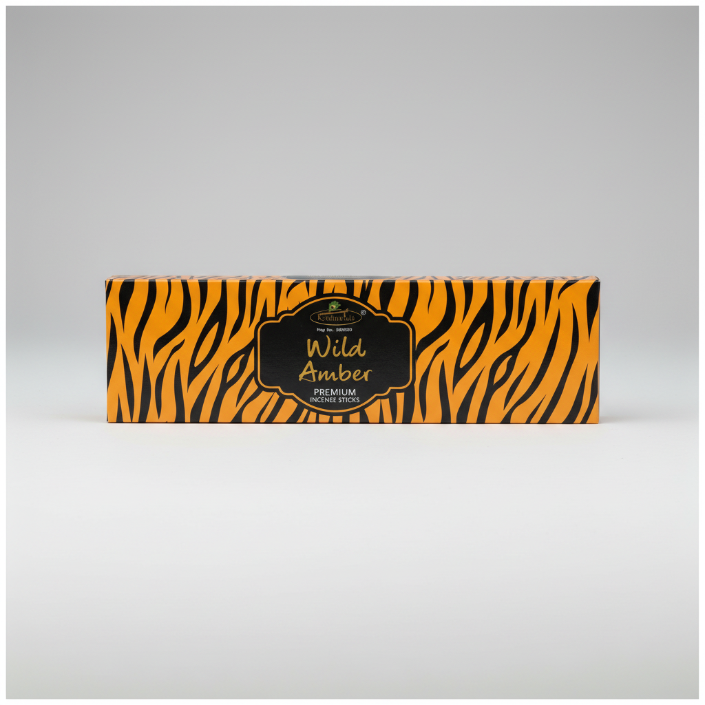 Wild Amber Incense Sticks
